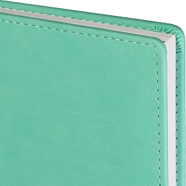 Ежедневник недатированный Attache Velvet искусственная кожа Soft Touch A5+ 136 листов ментоловый