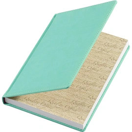 Ежедневник недатированный Attache Velvet искусственная кожа Soft Touch A5+ 136 листов ментоловый