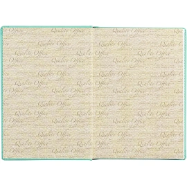 Ежедневник недатированный Attache Velvet искусственная кожа Soft Touch A5+ 136 листов ментоловый