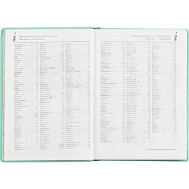 Ежедневник недатированный Attache Velvet искусственная кожа Soft Touch A5+ 136 листов ментоловый