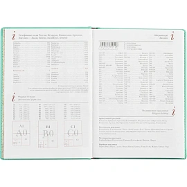 Ежедневник недатированный Attache Velvet искусственная кожа Soft Touch A5+ 136 листов ментоловый