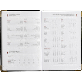 Ежедневник полудатированный Bruno Visconti Boss искусственная кожа A5+ 208 листов черный (золотистый обрез)