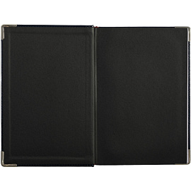 Ежедневник полудатированный Bruno Visconti Boss искусственная кожа A5+ 208 листов синий (серебристый обрез)