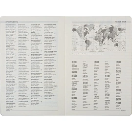 Ежедневник недатированный Bruno Visconti Megapolis Flex искусственная кожа Soft Touch A5 136 листов красный