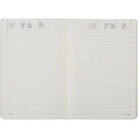 Ежедневник недатированный Bruno Visconti Megapolis Flex искусственная кожа Soft Touch A5 136 листов красный