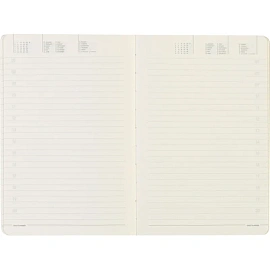 Ежедневник недатированный Bruno Visconti Megapolis Flex искусственная кожа Soft Touch A5 136 листов красный