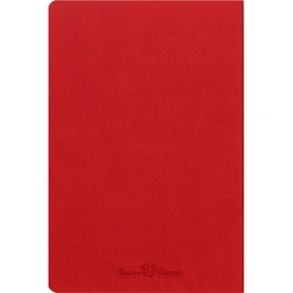 Ежедневник недатированный Bruno Visconti Megapolis Flex искусственная кожа Soft Touch A5 136 листов красный