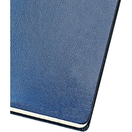 Ежедневник недатированный Bruno Visconti Megapolis искусственная кожа A4 160 листов синий (серебристый обрез)