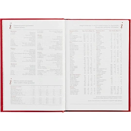 Ежедневник недатированный Attache Ideal New балакрон A5+ 136 листов красный