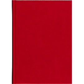 Ежедневник недатированный Attache Ideal New балакрон A5+ 136 листов красный