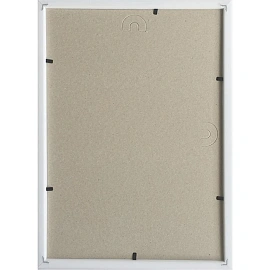 Рамка Зебра А4 21x30 см пластиковый багет 14 мм белая (PS 500)