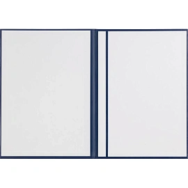 Папка адресная Государственная символика А4 синяя