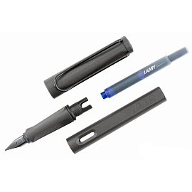 Ручка перьевая Lamy Safari цвет чернил синий, цвет корпуса умбра (артикул производителя 4000199)