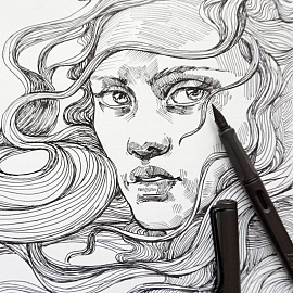 Ручка перьевая Lamy Safari цвет чернил синий, цвет корпуса умбра (артикул производителя 4000199)