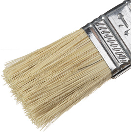 Кисть малярная плоская Сибртех из натуральной щетины 25x10 мм (82261)