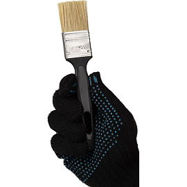 Кисть малярная плоская Сибртех из натуральной щетины 35x5 мм (82503) фото Кисть малярная плоская Сибртех из натуральной щетины 35x5 мм (82503)
