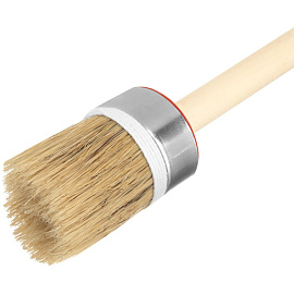 Кисть малярная круглая Matrix из натуральной щетины 35x35 мм (82045)