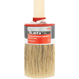 Кисть малярная круглая Matrix из натуральной щетины 35x35 мм (82045)