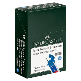 Стержень микрографический HB 0.7 мм Faber-Castell Polymer (12 грифелей)