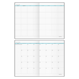 Ежедневник недатированный, А5, 136л., кожзам, MESHU "Magic. Catffee house", тон. блок, аппликация с анимированным изображением, закладка-ляссе