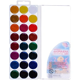 Краски акварельные медовые Луч Zoo 24 цвета фото Краски акварельные медовые Луч Zoo 24 цвета