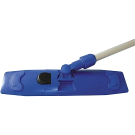 Швабра флаундер (плоская) насадка без насадки рукоятка 140 см металл