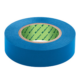 Изолента ПВХ 19 мм х 20 м, СИБРТЕХ, 130 мкм, цвет – синий, 88793 фото Изолента ПВХ 19 мм х 20 м, СИБРТЕХ, 130 мкм, цвет – синий, 88793