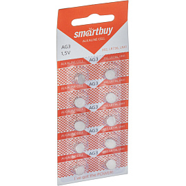 Батарейка LR41 Smartbuy таблетка (10 штук в упаковке)