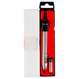 Готовальня ArtSpace, 2 предмета, циркуль 135мм, пластиковый футляр фото Готовальня ArtSpace, 2 предмета, циркуль 135мм, пластиковый футляр