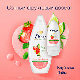 Подарочный набор косметики для женщин Dove Фруктовый крем