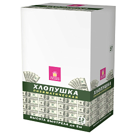 Хлопушка пневматическая 40 см "DOLLARS", бумага, наполнитель "доллары", ЗОЛОТАЯ СКАЗКА, 592463 фото Хлопушка пневматическая 40 см "DOLLARS", бумага, наполнитель "доллары", ЗОЛОТАЯ СКАЗКА, 592463
