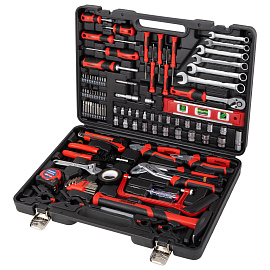 Набор инструментов универсальный, 159 предметов, пластиковый кейс, RABBITEX, 671340