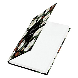 Ежедневник датированный 2026 145х215 мм, А5, STAFF, ламинированная обложка, "Магнолия", 117326