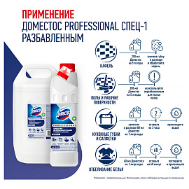 Средство для сантехники Domestos Professional Свежесть Атлантики 1 л