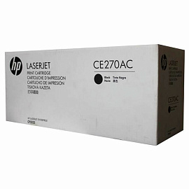 Картридж лазерный HP 650A CE270A черный оригинальный