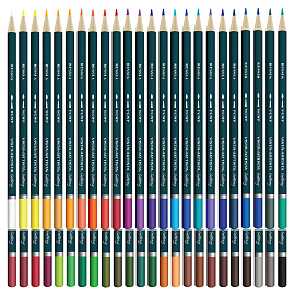 Карандаши акварельные художественные Vista-Artista "Gallery", 48цв., заточен., картон, европодвес фото Карандаши акварельные художественные Vista-Artista "Gallery", 48цв., заточен., картон, европодвес