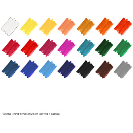 Краски акварельные Гамма Классическая медовые 21 цвет фото Краски акварельные Гамма Классическая медовые 21 цвет