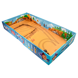 Игровой набор Волшебный песок "Стройка", песочный, 1кг