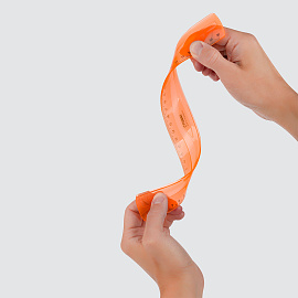 Линейка 30см СТАММ, пластиковая, гибкая, прозрачная, оранжевая, европодвес фото Линейка 30см СТАММ, пластиковая, гибкая, прозрачная, оранжевая, европодвес