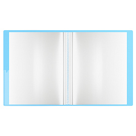 Папка с 60 вкладышами Berlingo "Soft Touch Pro", 30мм, 700мкм, с внутр. карманом, софт-тач, ассорти