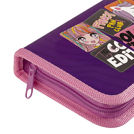 Пенал 1 отделение, 190*110 ArtSpace "Cool", ламинированный картон