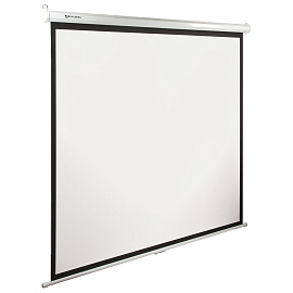 Экран проекционный настенный (200х200 см), матовый, 1:1, BRAUBERG "WALL", 236727