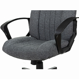 Кресло для руководителя Бюрократ T-898/3C1GR серое (ткань, пластик)
