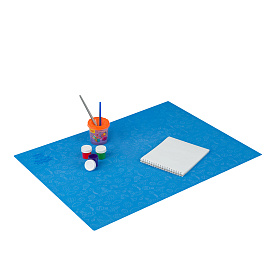 Клеенка для уроков труда Мульти-Пульти "Лазурь", 50*70см, ПВХ