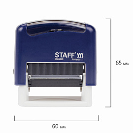Штамп стандартный STAFF "КОПИЯ ВЕРНА", оттиск 38х14 мм, "Printer 9011T", 237420 фото Штамп стандартный STAFF "КОПИЯ ВЕРНА", оттиск 38х14 мм, "Printer 9011T", 237420