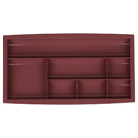 Настольная подставка СТАММ "Field. Voyage. Agra", полистирол, бордовый фото Настольная подставка СТАММ "Field. Voyage. Agra", полистирол, бордовый