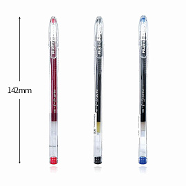 Ручка гелевая неавтоматическая Pilot BL-G1-5T красная (толщина линии 0.3 мм)