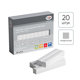 Мел Гамма белый 20 штук (2308195)