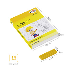 Пластилин Гамма "Юный художник" NEW, 08 цветов, 112г, со стеком, картон. упаковка фото Пластилин Гамма "Юный художник" NEW, 08 цветов, 112г, со стеком, картон. упаковка