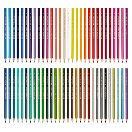 Карандаши цветные Faber-Castell 60 цветов шестигранные фото Карандаши цветные Faber-Castell 60 цветов шестигранные